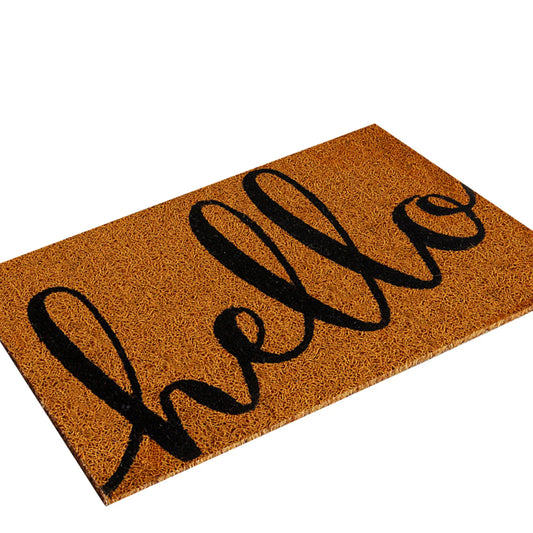 Dirt Mesh Doormat Waterproof All Weather Welcome Mat Low Profile Entryway Mat for Home Front Entrance Back Sliding Door Washable